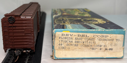 Athearn Bev-Bel 1181-1 HO Florida East Coast Box Car