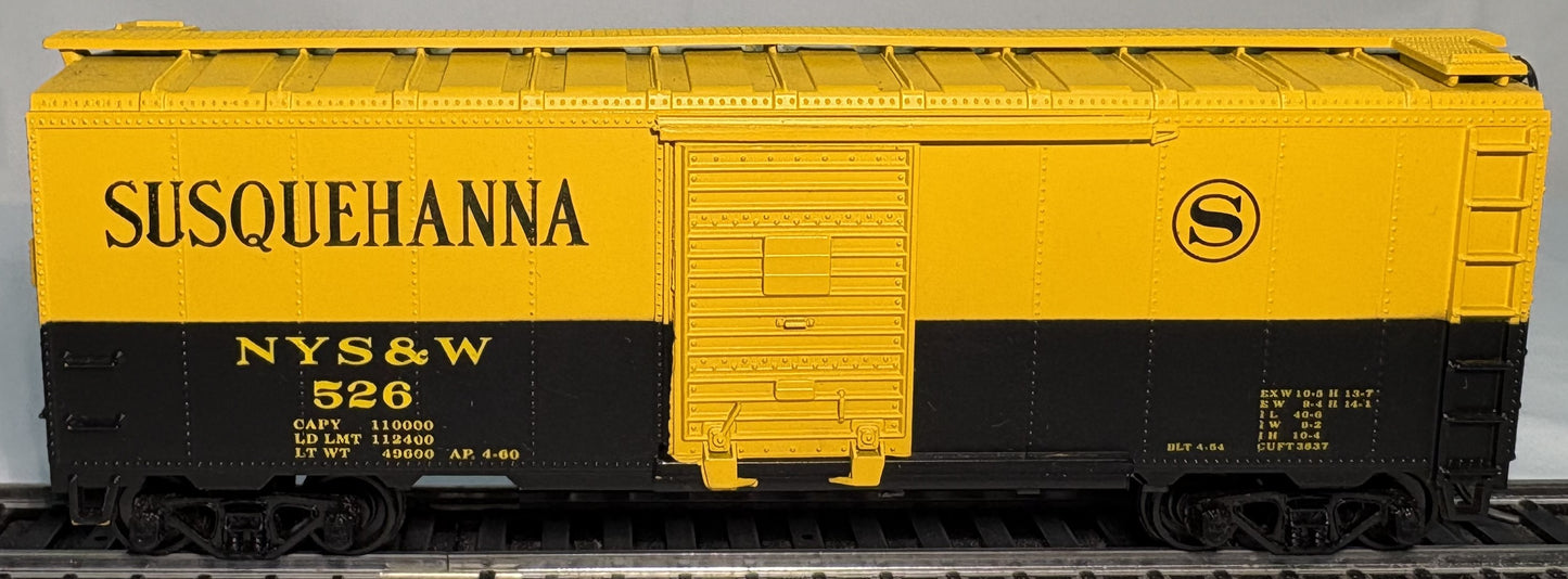 Athearn Bev-Bel 240-2 HO New York Susquehanna & Western 40' Steel Boxcar