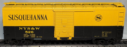 Athearn Bev-Bel 240-2 HO New York Susquehanna & Western 40' Steel Boxcar