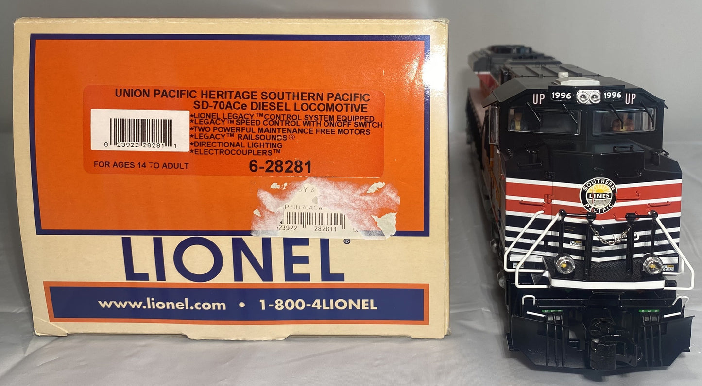 Lionel Modern 6-28281 UP Heritage Southern Pacific SD-70Ace Diesel