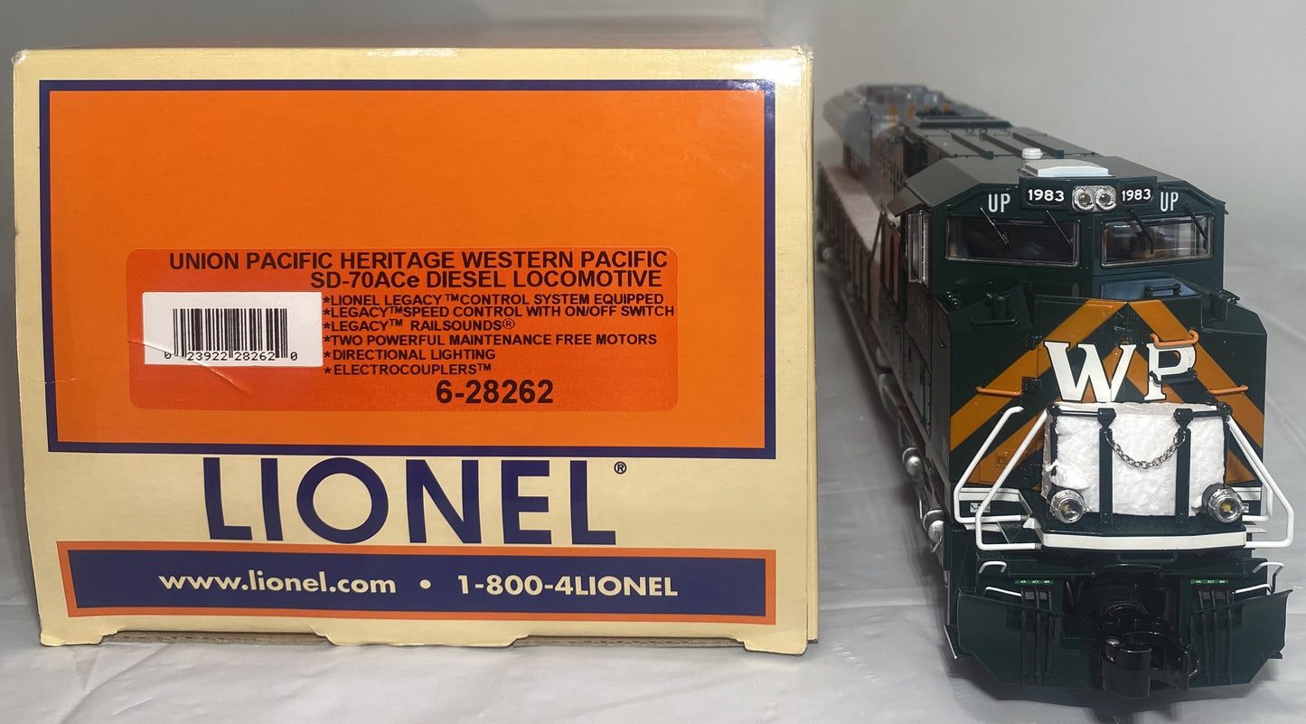 Lionel Modern 6-28262 Union Pacific Heritage Western Pacific SD-70Ace Diesel