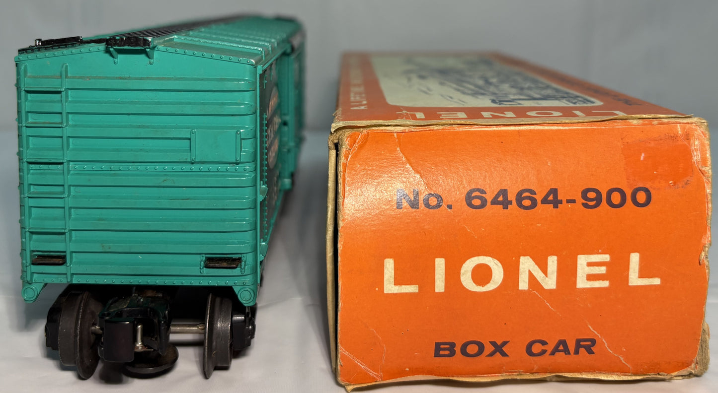 Lionel Post War 6464-900 O Gauge New York Central Box Car