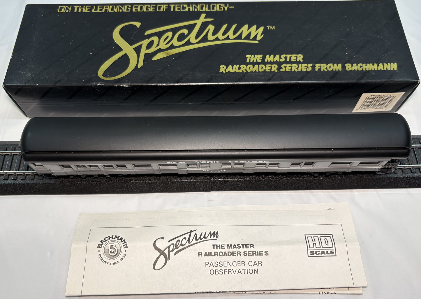 Bachmann Spectrum 89106 HO Heavyweight Observation NYC "Detroit"