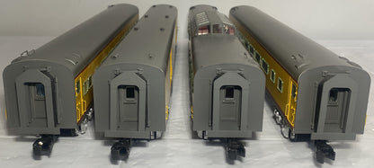 Lionel Modern 6-35415 Union Pacific 18" Aluminum Streamlined Passenger Car 4-Pack