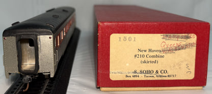 S. Soho & Co. Brass 1501 HO New Haven Skirted Combine Fairfield County #215