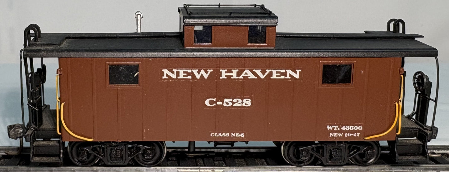 Alco Models Brass Ajin C-528 HO New Haven NE-5 Caboose #C-528