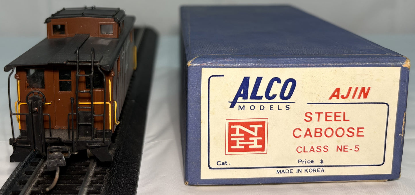 Alco Models Brass Ajin C-528 HO New Haven NE-5 Caboose #C-528