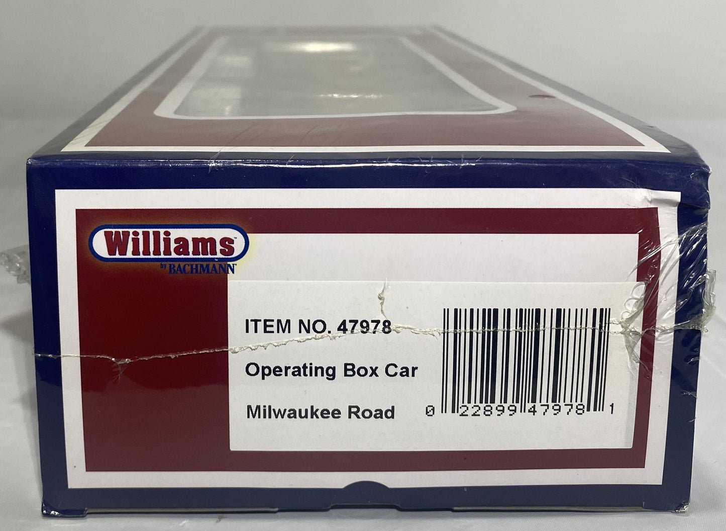 Williams 47978 Operating Box Car Milwaukee Road