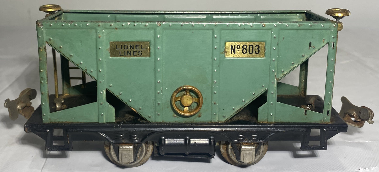 Lionel Pre War 803 Hopper Green