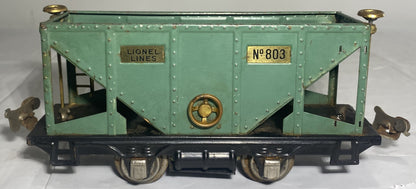 Lionel Pre War 803 Hopper Green