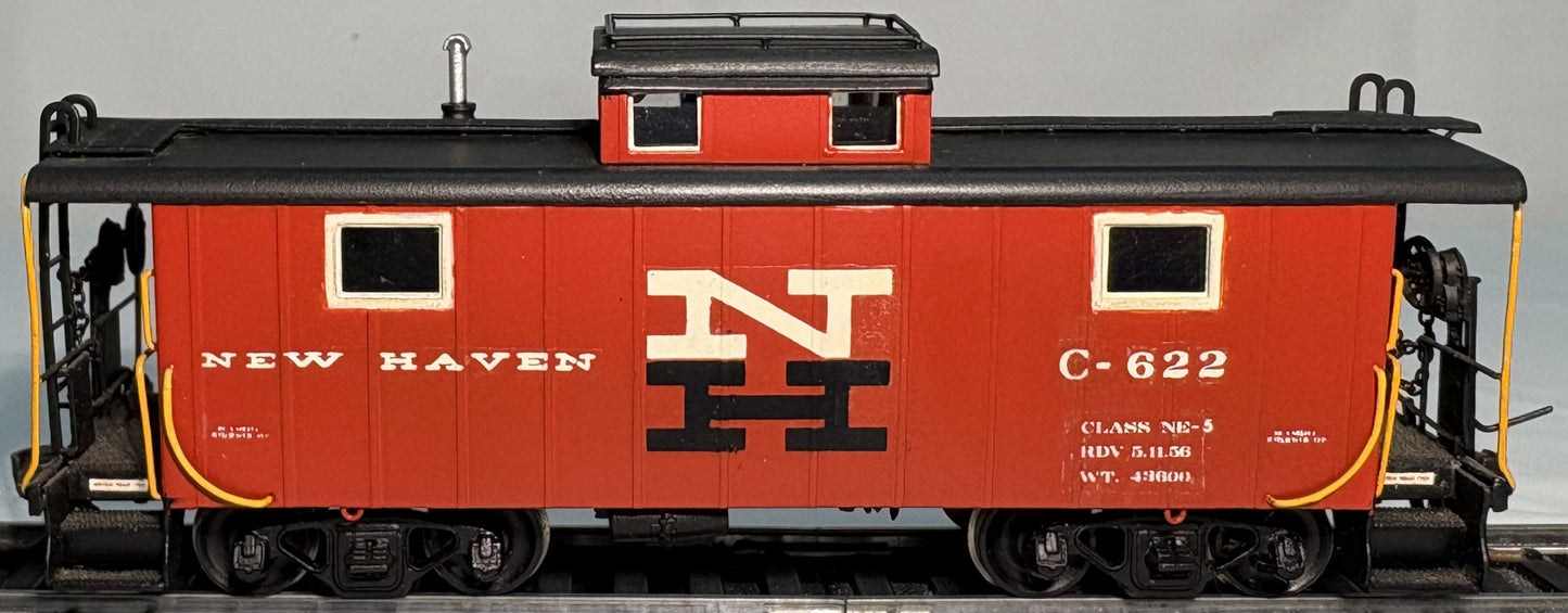 Alco Models Brass X-123 HO New Haven NE-5 Caboose #C-622