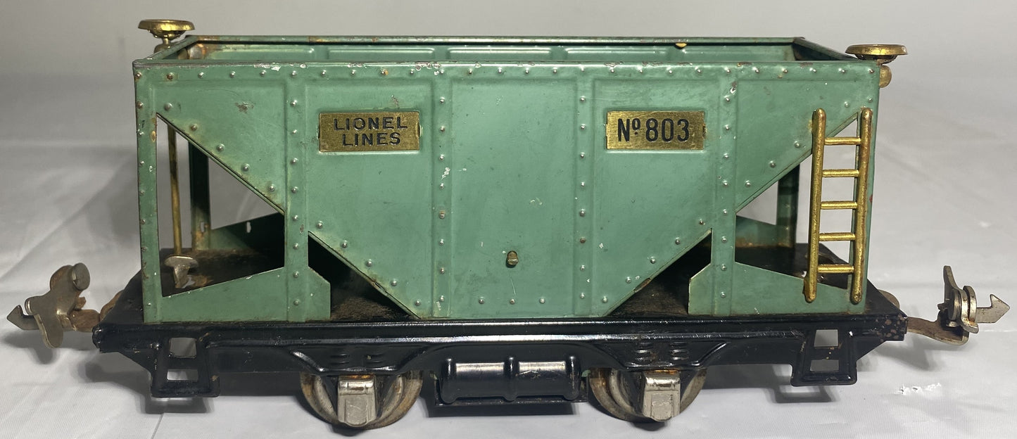 Lionel Pre War 803 Hopper Green