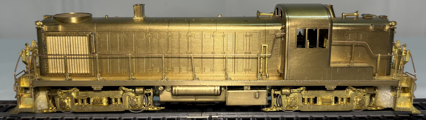 Key Imports Brass HO RS-3 NH Diesel Locomotive Undecorated