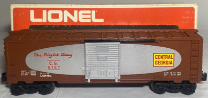 Lionel Modern 6-9757 Central Georgia Box Car