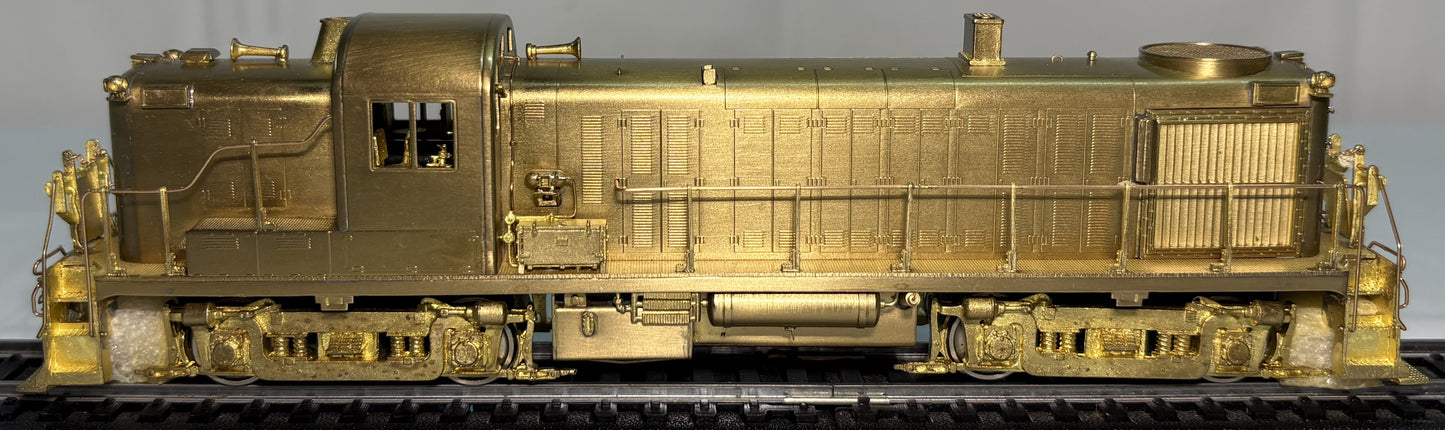 Key Imports Brass HO RS-3 NH Diesel Locomotive Undecorated