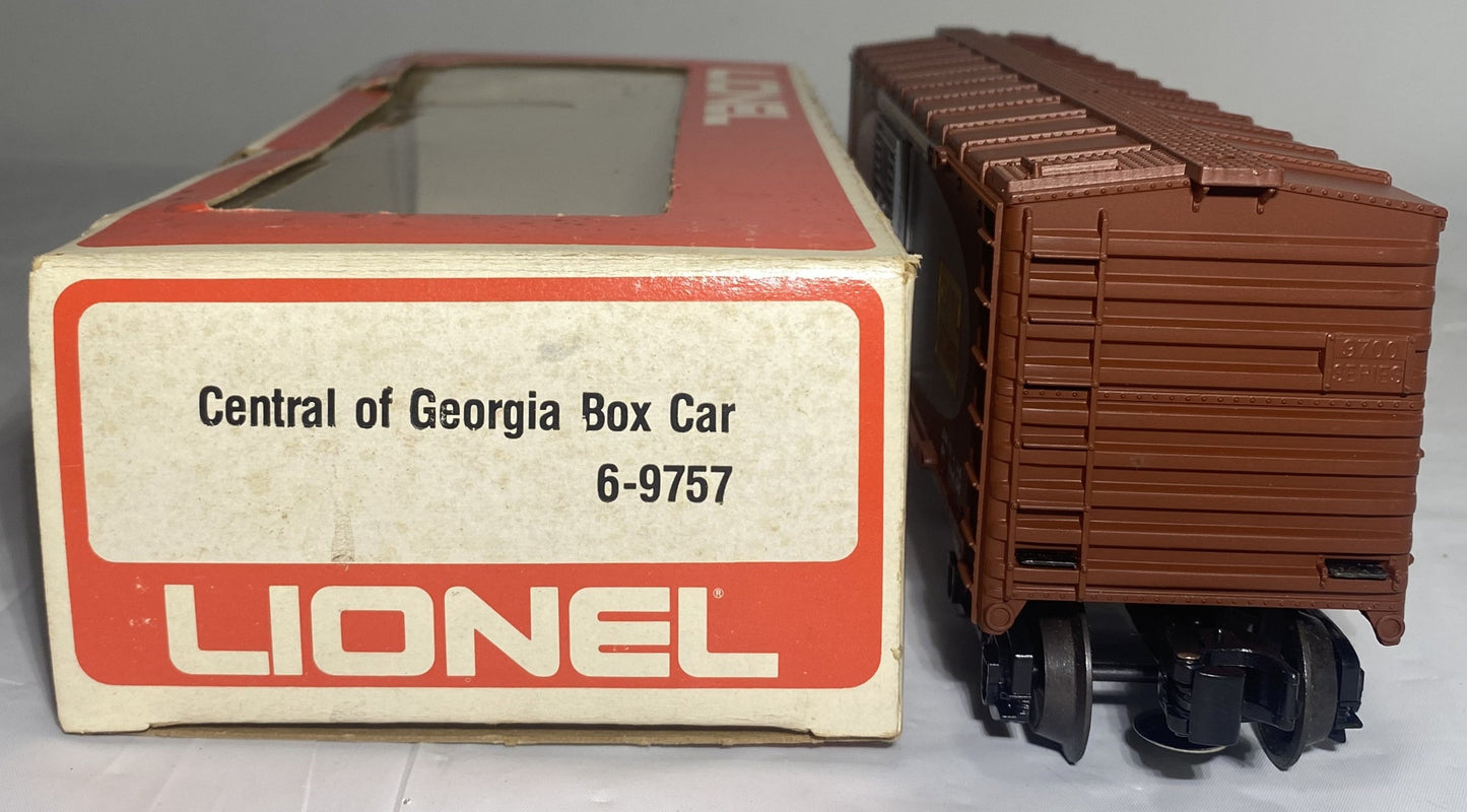 Lionel Modern 6-9757 Central Georgia Box Car