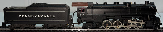 Mantua 332-20 2-8-2 Pennsylvania Mikado Steam Engine #217 w/Power Drive