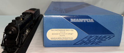 Mantua 332-20 2-8-2 Pennsylvania Mikado Steam Engine #217 w/Power Drive