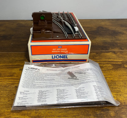 Lionel Modern 65021 Left Hand Manual Switch