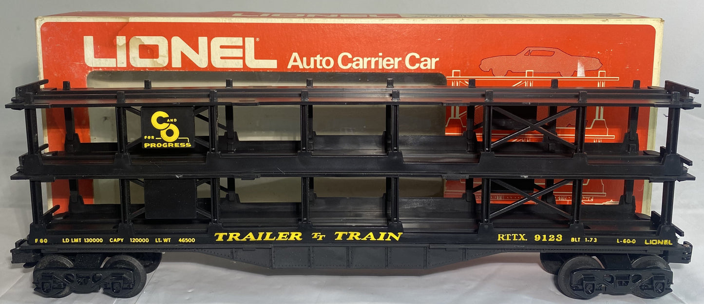 Lionel 6-9123 Auto Carrier Car