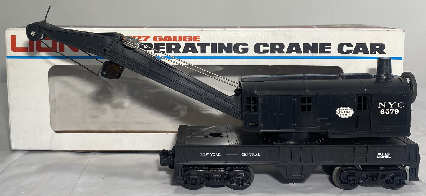 Lionel 6-6579 New York Central 4-Wheel Crane Car