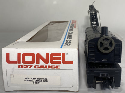 Lionel 6-6579 New York Central 4-Wheel Crane Car