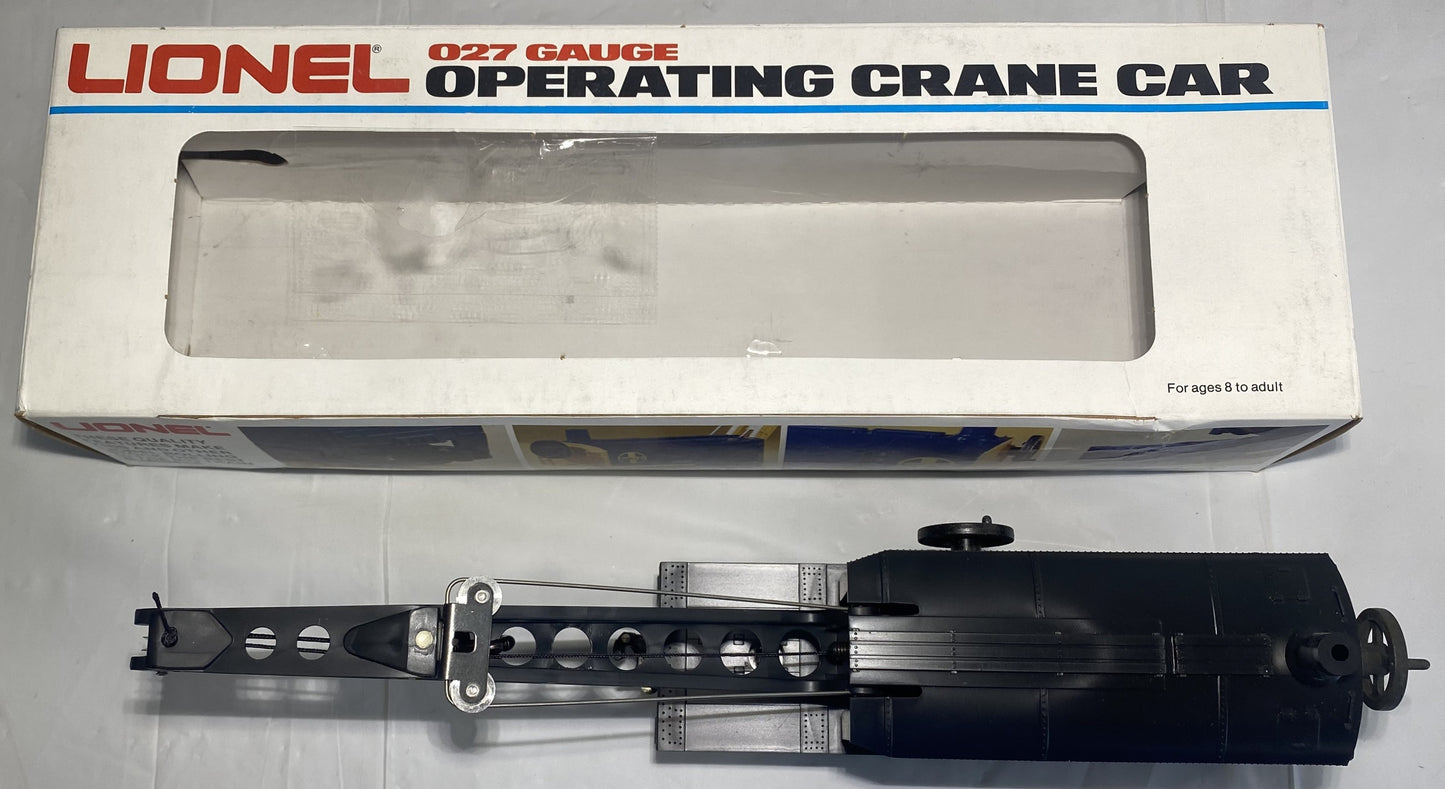 Lionel 6-6579 New York Central 4-Wheel Crane Car