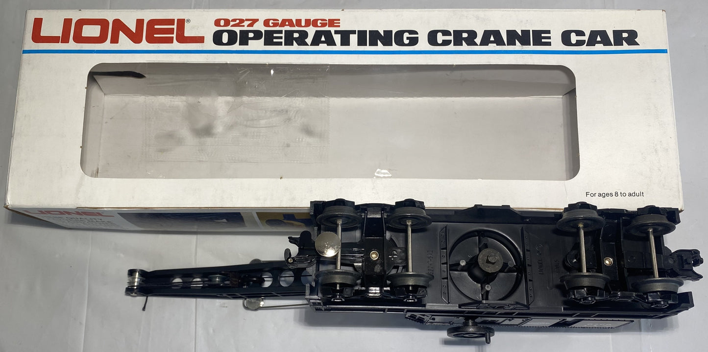 Lionel 6-6579 New York Central 4-Wheel Crane Car