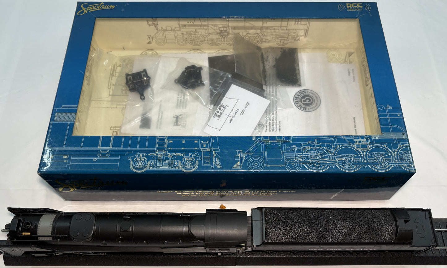 Bachmann Spectrum 84201 HO Scale NYC USRA 4-8-2 Heavy Mountain Steam Loco w/ DCC & Sound