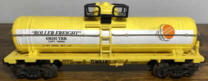K-line Die-Cast Timken "Roller Freight" Single Dome Tank Car K636101