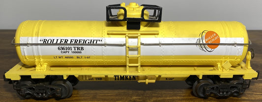 K-line Die-Cast Timken "Roller Freight" Single Dome Tank Car K636101