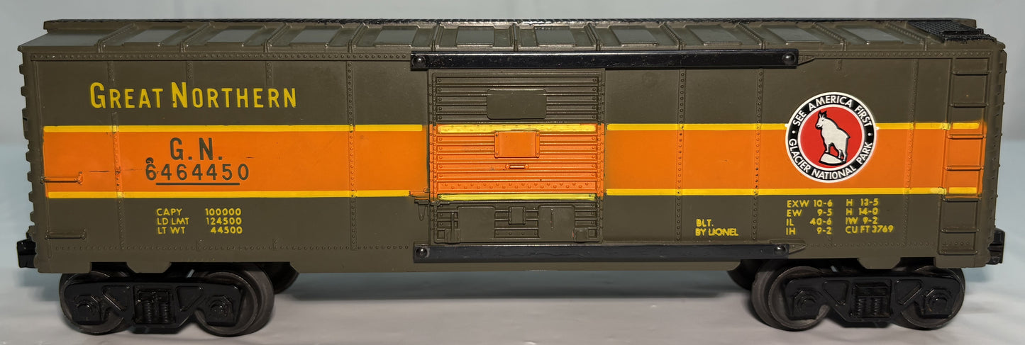 Lionel Post War 6464-450 Great Norther Box Car