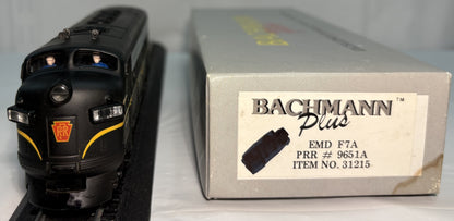Bachmann 31215 HO EMD F7A Diesel Locomotive PRR #9651