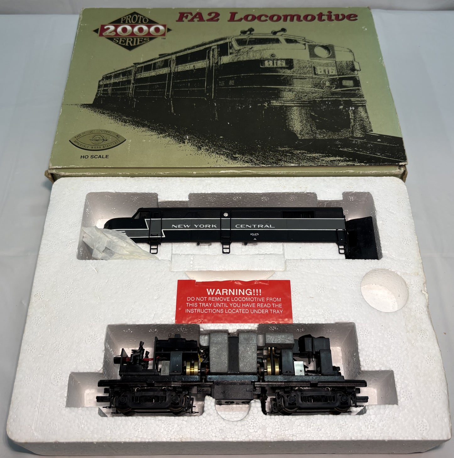 Proto 2000 8363 HO Scale New York Central FA2 Diesel Locomotive #1045