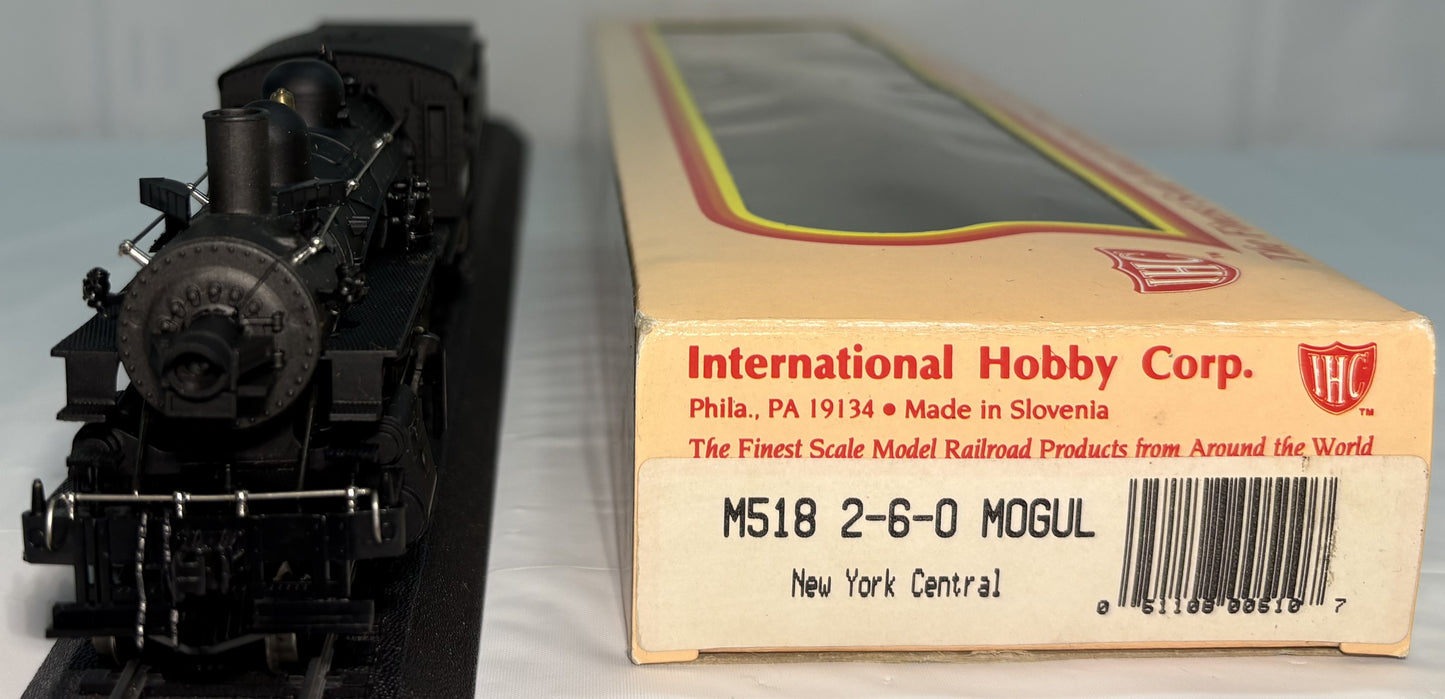 IHC M518 HO 2-6-0 New York Central Locomotive & Tender #1905