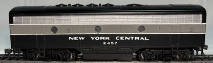 Bachmann 31222 HO Scale New York Central EMD F7B Unit Powered Diesel Locomotive #2457