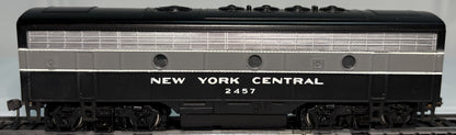 Bachmann 31222 HO Scale New York Central EMD F7B Unit Powered Diesel Locomotive #2457