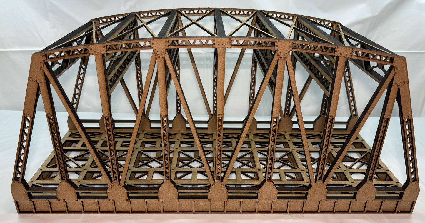Custom Made Wood Bridge for S Gauge