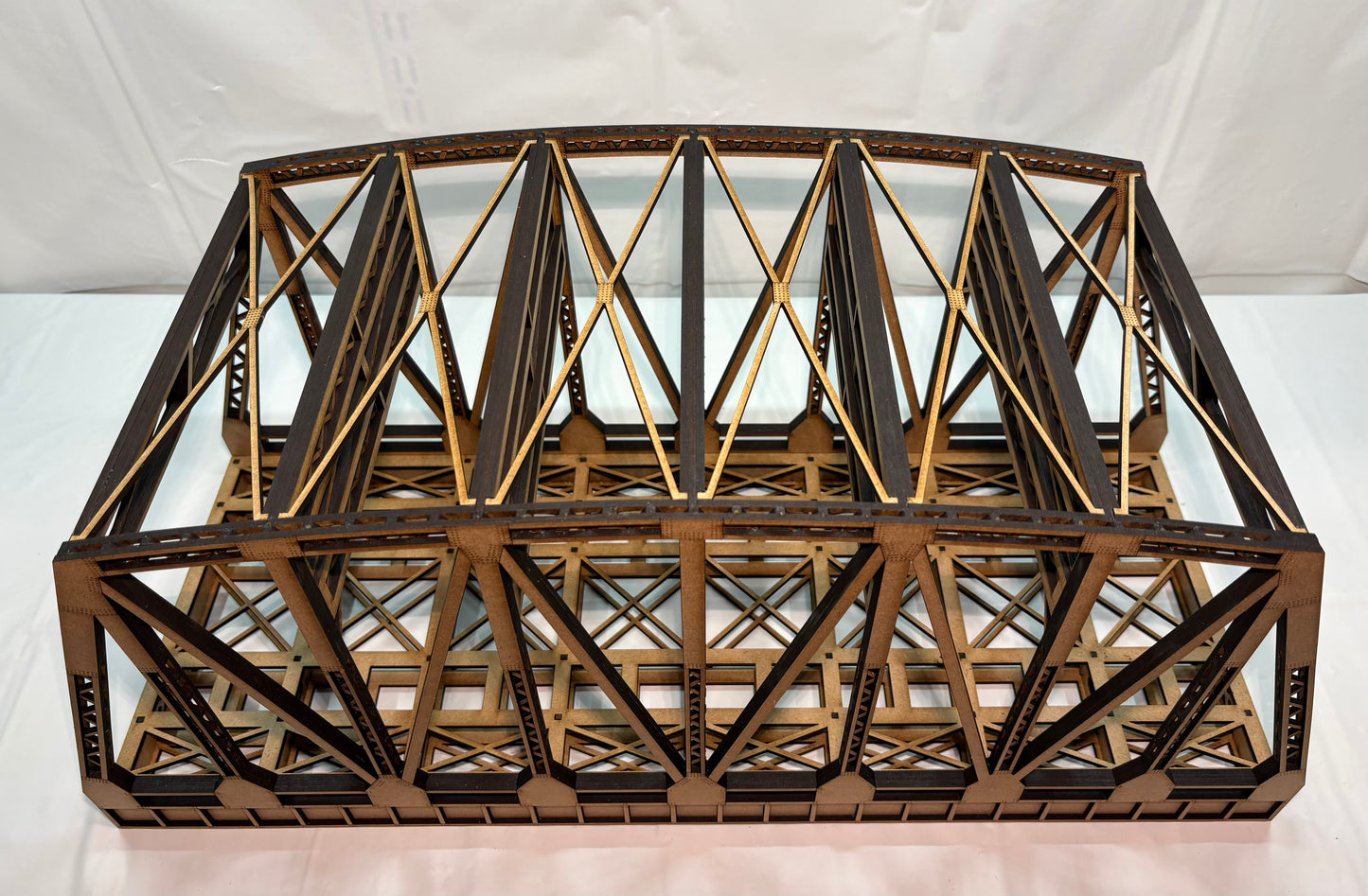 Custom Made Wood Bridge for S Gauge
