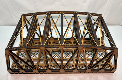 Custom Made Wood Bridge for S Gauge