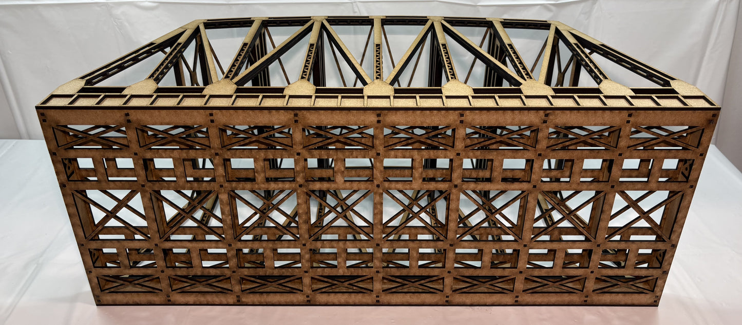 Custom Made Wood Bridge for S Gauge