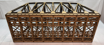 Custom Made Wood Bridge for S Gauge