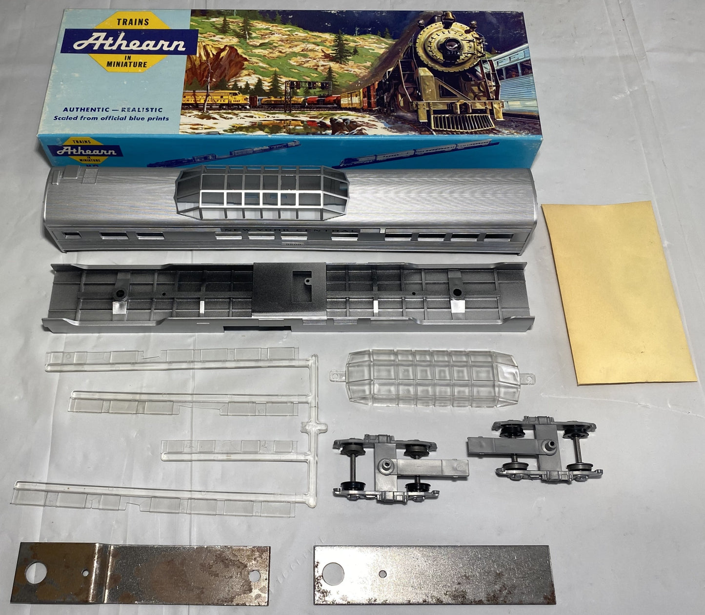 Athearn 1827 NYC Steamline Vista Dome Kit