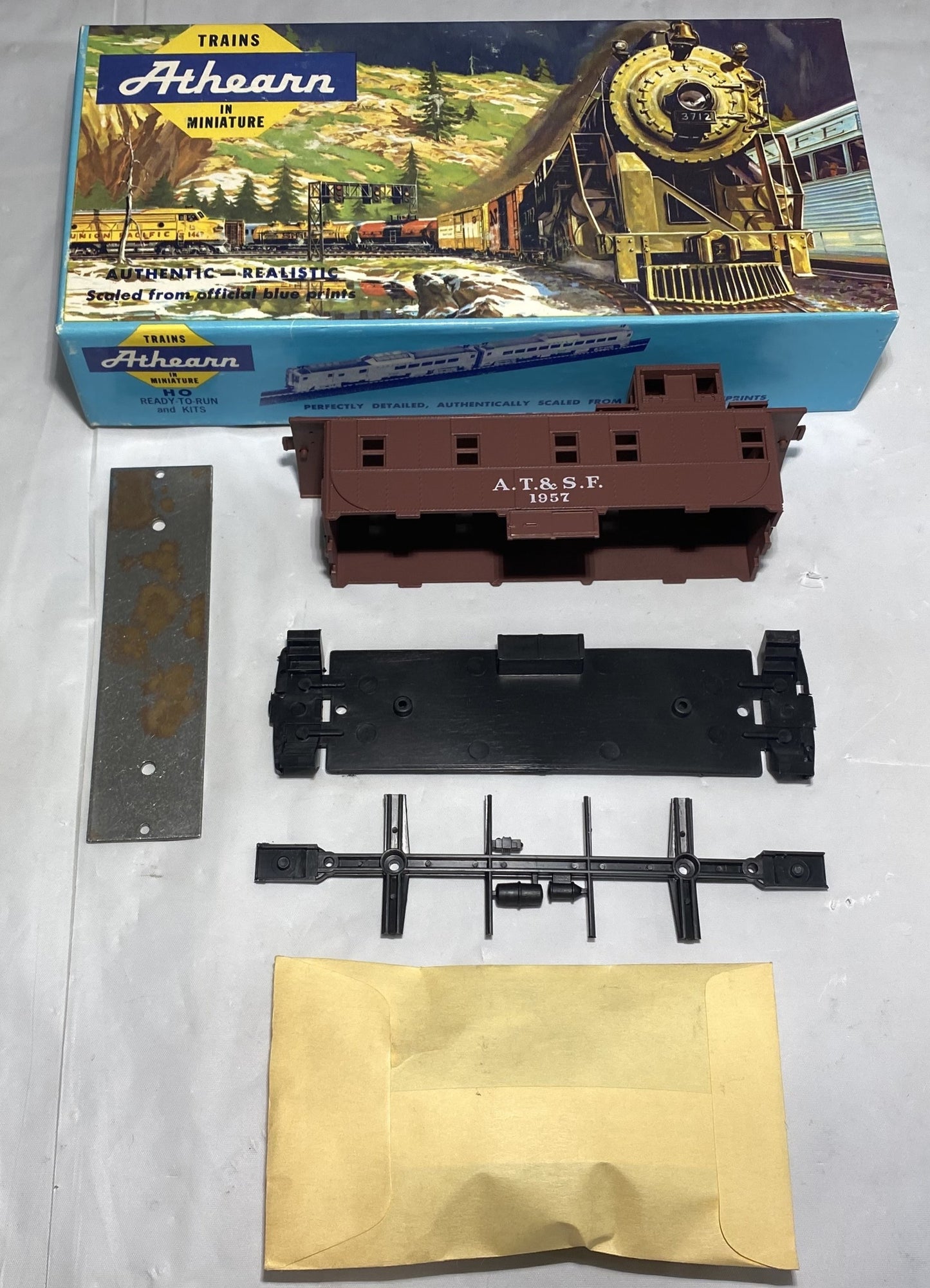 Athearn 1250 Santa Fe Caboose Kit