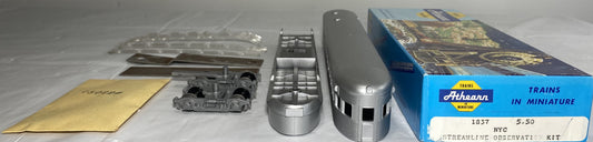 Athearn 1837 NYC Steam Line Observation Kit