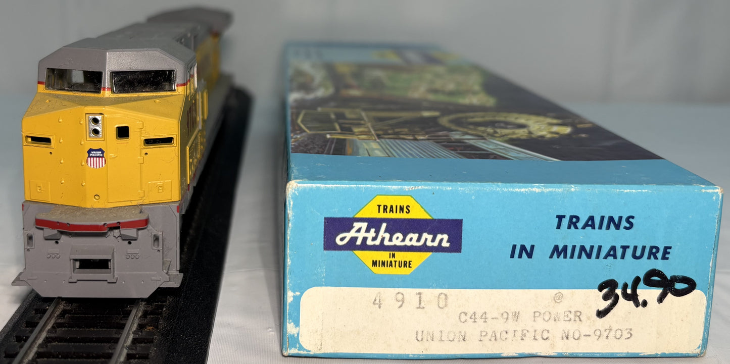 Athearn 4910 HO Scale Union Pacific C44-9W Powered Diesel Locomotive #9703