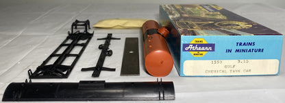 Athearn 1550 Gulf Chemical Tank Car