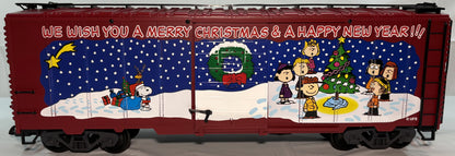 LGB 43916 G Gauge Peanuts Christmas Charlie Brown Box Car
