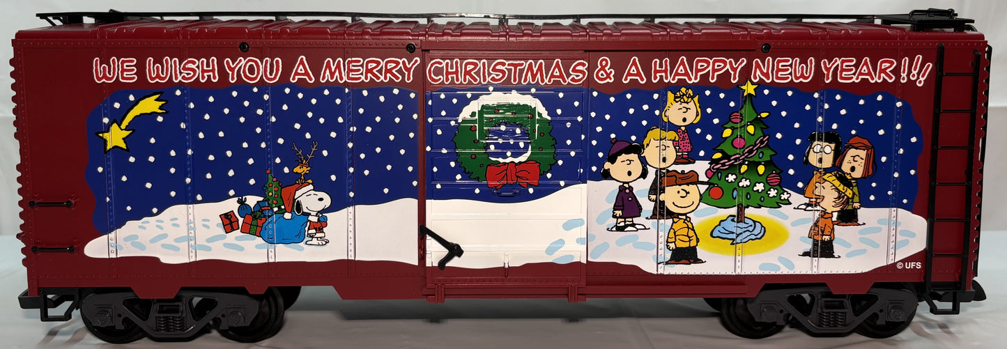 LGB 43916 G Gauge Peanuts Christmas Charlie Brown Box Car