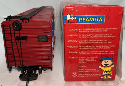 LGB 43916 G Gauge Peanuts Christmas Charlie Brown Box Car